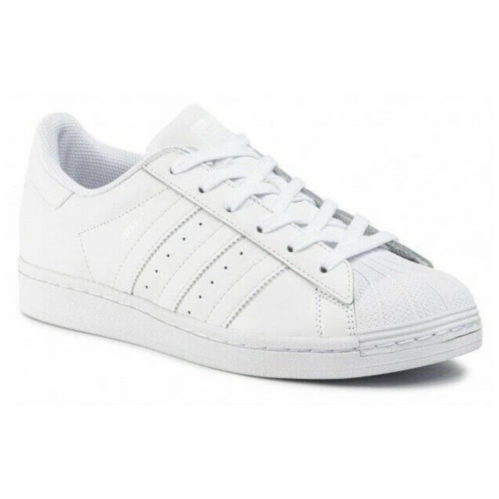 ADIDAS MEN'S SUPERSTAR WHITE / WHITE / WHITE EG4960‎